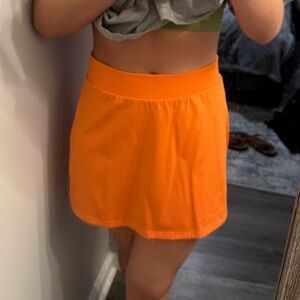 Mini Orange Skirt